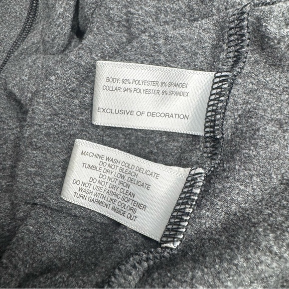 Cutter & Buck Quarter Zip Long Sleeve Pullover Golf Shirt Size XXL Gray - Picture 12 of 13